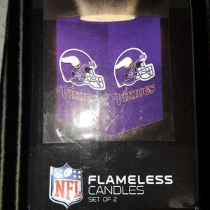 NFL Minnesota Vikings Flameless Candles